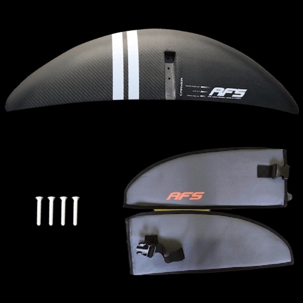 AFS ALPHA CARVER WING CARBON WITH BAG+SCREWS